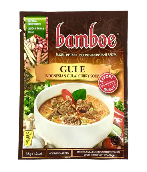 bamboe　スープカレーの素(インドネシア)　35g
