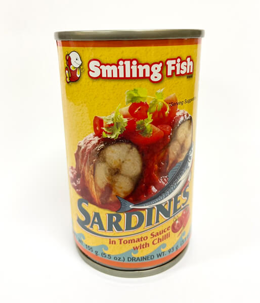 Smiling Fish いわしのチリトマトソース煮 (155g)