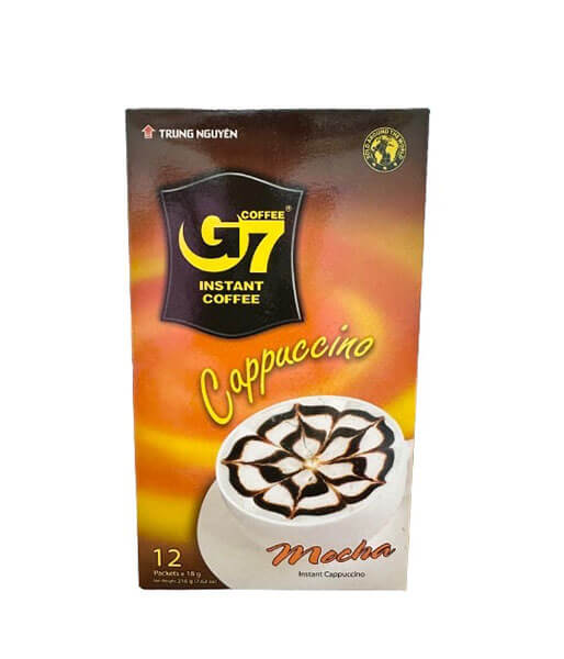 G7インスタントコーヒ― カプチーノ/モカ (18gx12袋)