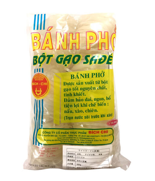 ビッチ・ライスヌードル 乾麺BAHN PHOボーション(400g)